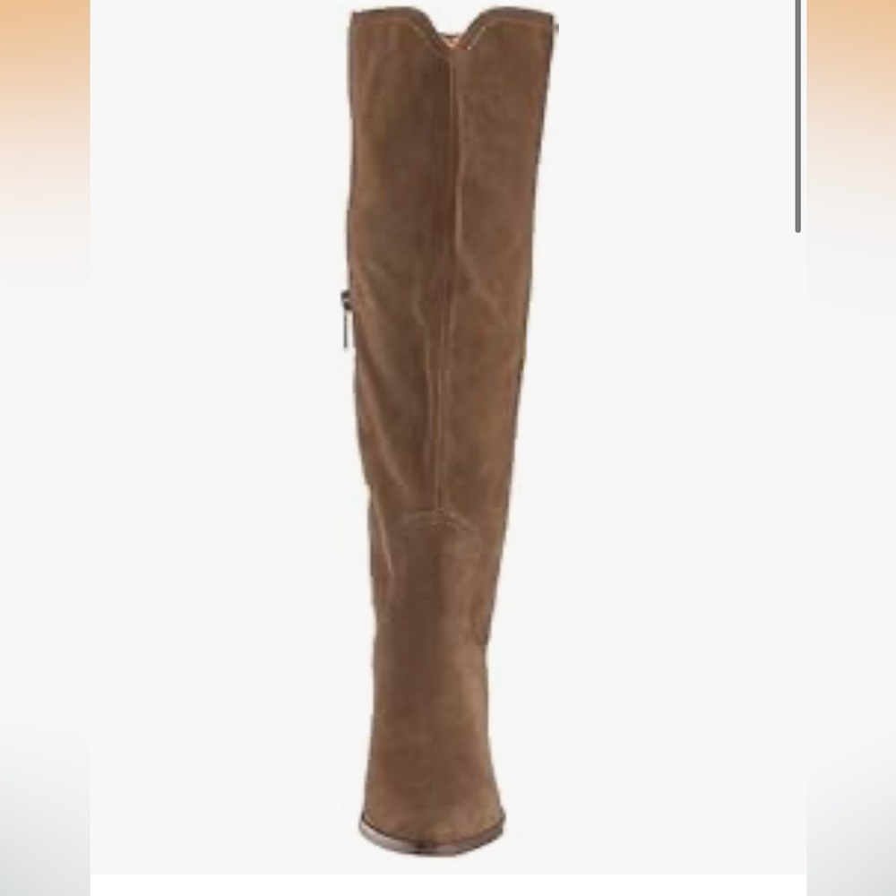 NWT Blondo Women's Wrangle Waterproof Tall Taupe Suede Boots, Size 8 - Picture 2 of 9